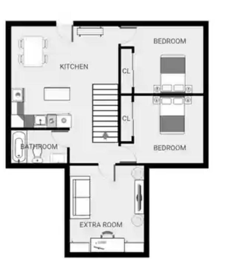 Tacoma 2 Bedrooms 1 Baths Sleep 5 With Compact Kitchen Exterior foto